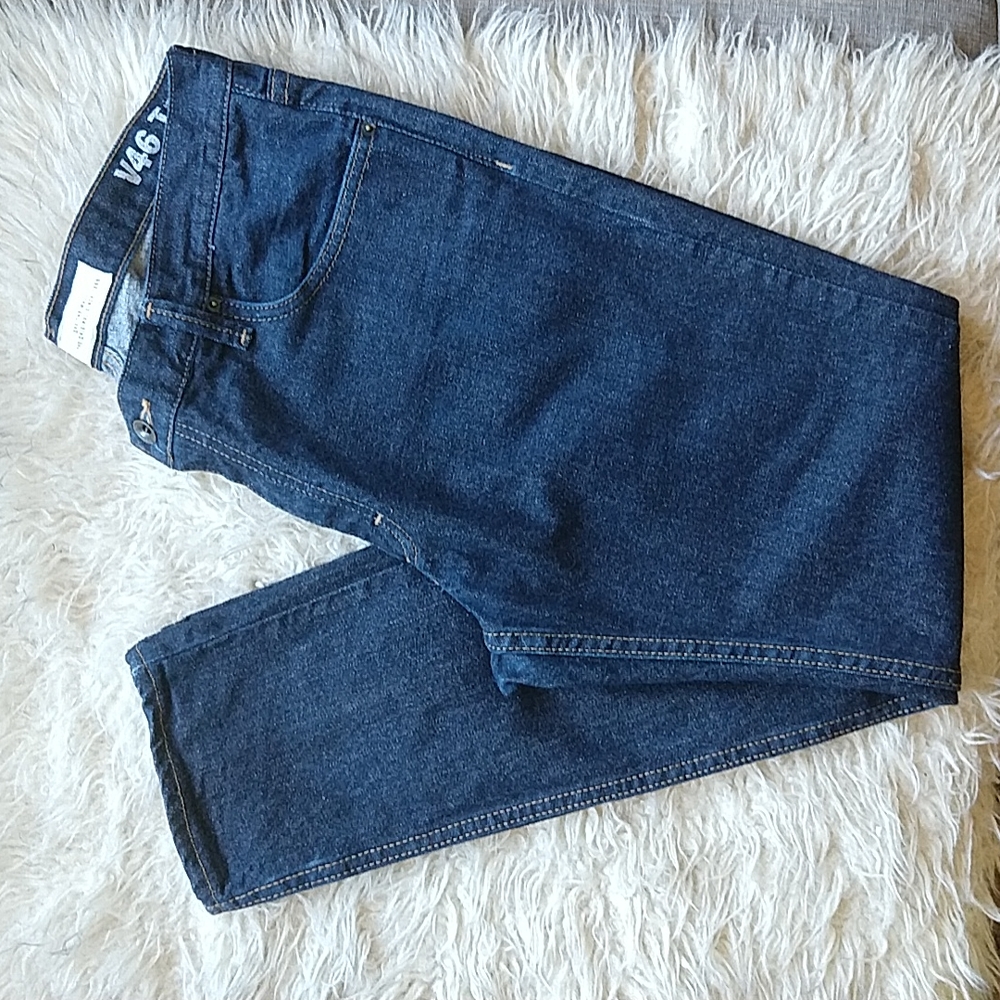Vans Men's Jeans V46 Taper Dark Wash 33x32